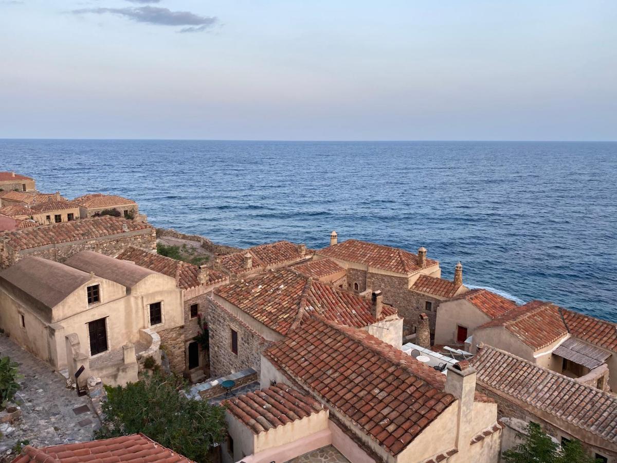 Villa Hara Monemvasia Bagian luar foto